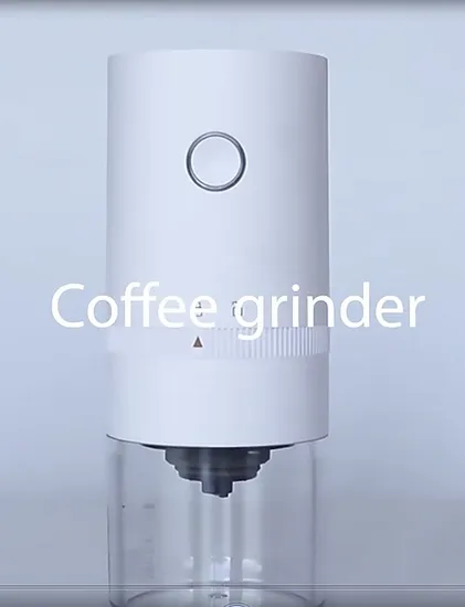 ポータブルUSB充電式電動円錐型コーヒー豆グラインダー キッチン用コーヒーミル